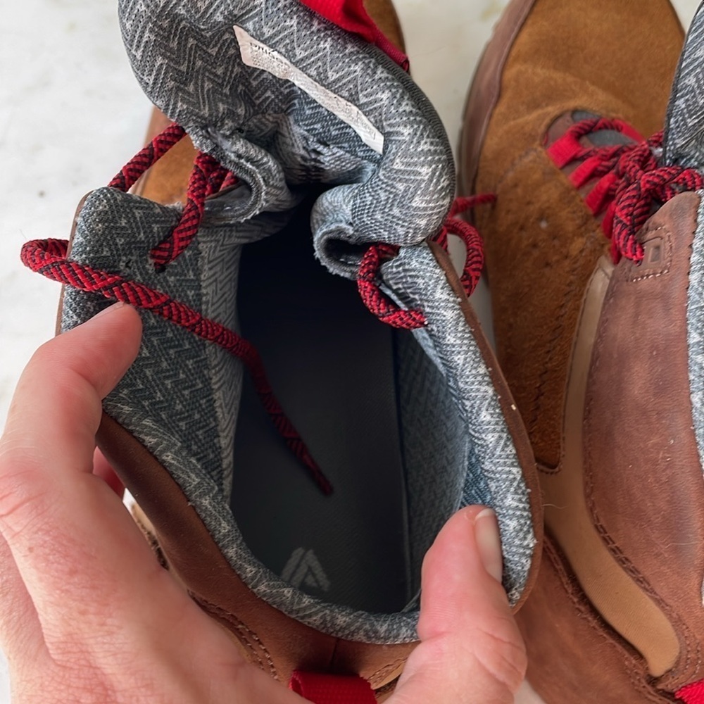 Forsake Men's Brown and Red Athletic Shoes - Picture 9 of 11
